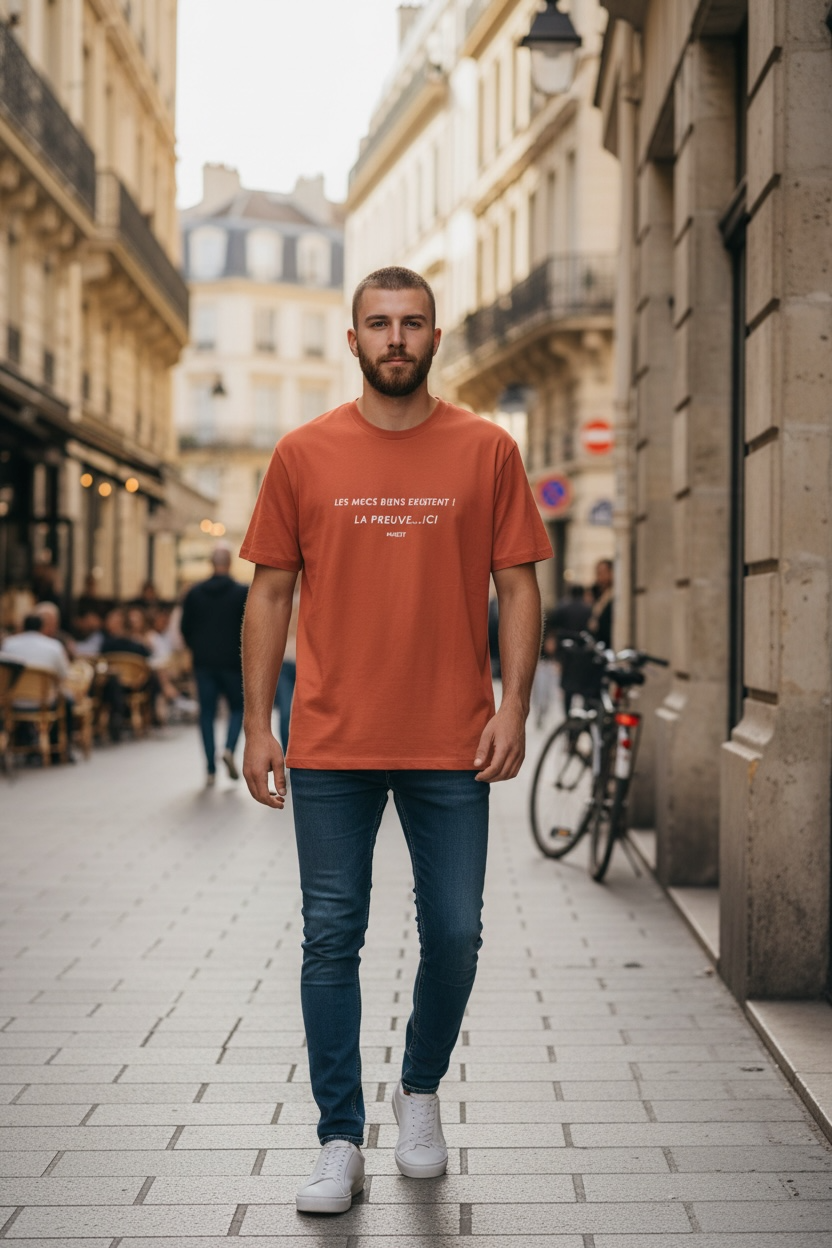 T-shirt "LES MECS BIENS"