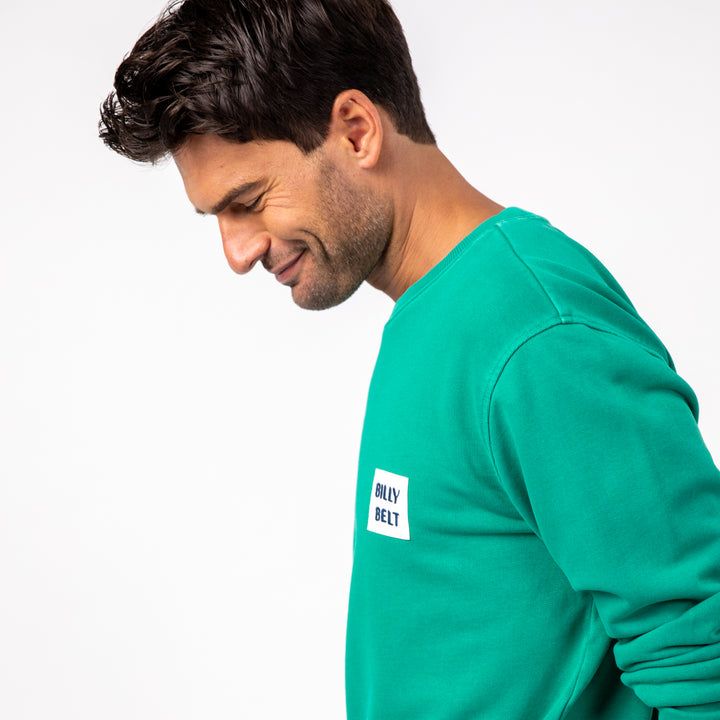 Sweatshirt "Billyclub" – Vert