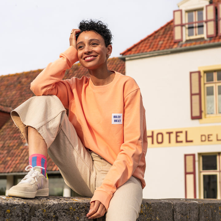 Sweatshirt "Billyclub" – Orange