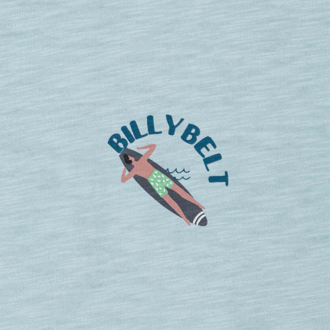 T-shirt "Surfeur" – Bleu clair