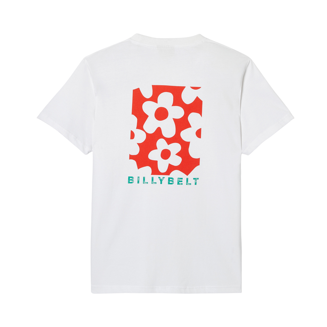 T-shirt "Flower" – Blanc